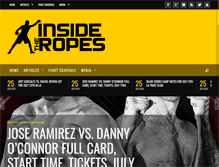 Tablet Screenshot of itrboxing.com